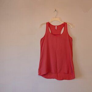 Coral tank top